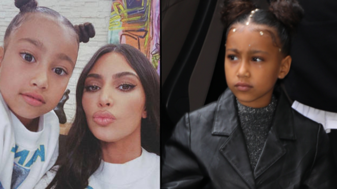 Kim Kardashian dit que North West est une "fille gothique à part entière" maintenant 3 Kim Kardashian dit que sa fille North West est "full goth" maintenant