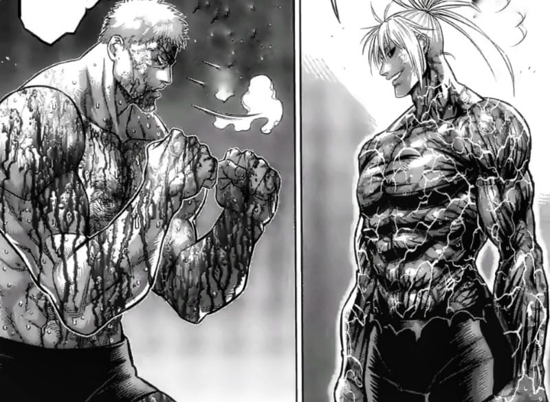 (Two Tigers) Kengan Omega Chapitre 127 Spoilers et date de sortie 3 Wakatsuki contre Fei (Kengan Omega)