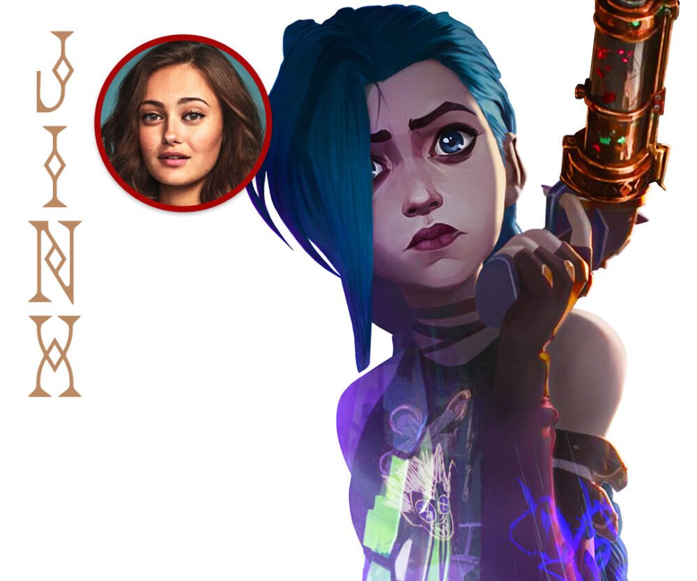 La série animée "Arcane" de League of Legends arrive sur Netflix cet automne et la distribution est annoncée 3 Arcane Saison 1 Cast Ella Purnell Jinx