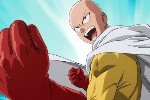 One Punch Man quittant Netflix nous en octobre 2021 Saitama 1