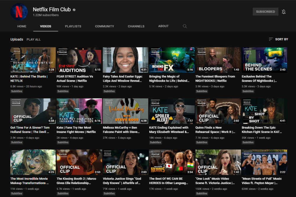 Qu'est-il arrivé à « l'afterparty de Netflix » ? 4 Ciné-club Netflix