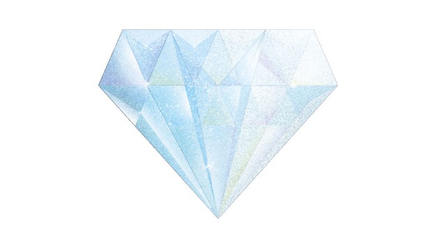 © Dan Bright Illustration d'un diamant © Dan Bright