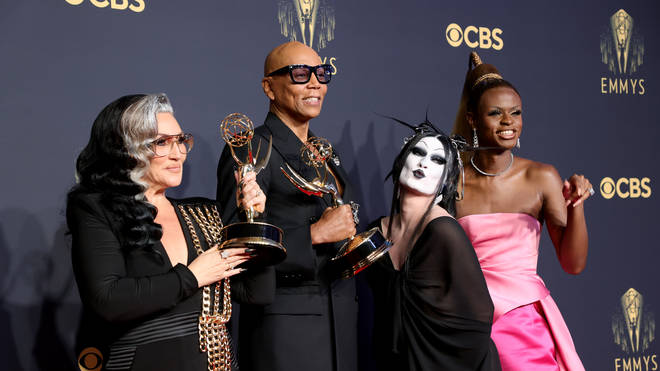 RuPaul sera le juge invité sur l'épisode final Drag Race Holland de la série 2... 4 RuPaul, Michelle Visage, Gottmik et Symone aux 73e Primetime Emmy Awards - Salle de presse