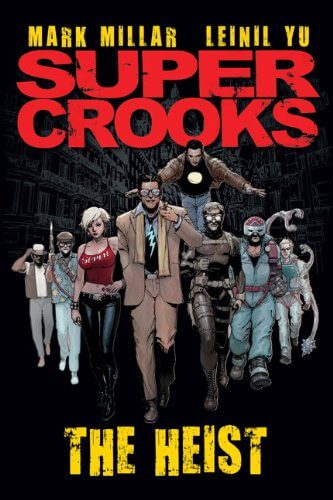 couverture de bande dessinée supercrooks