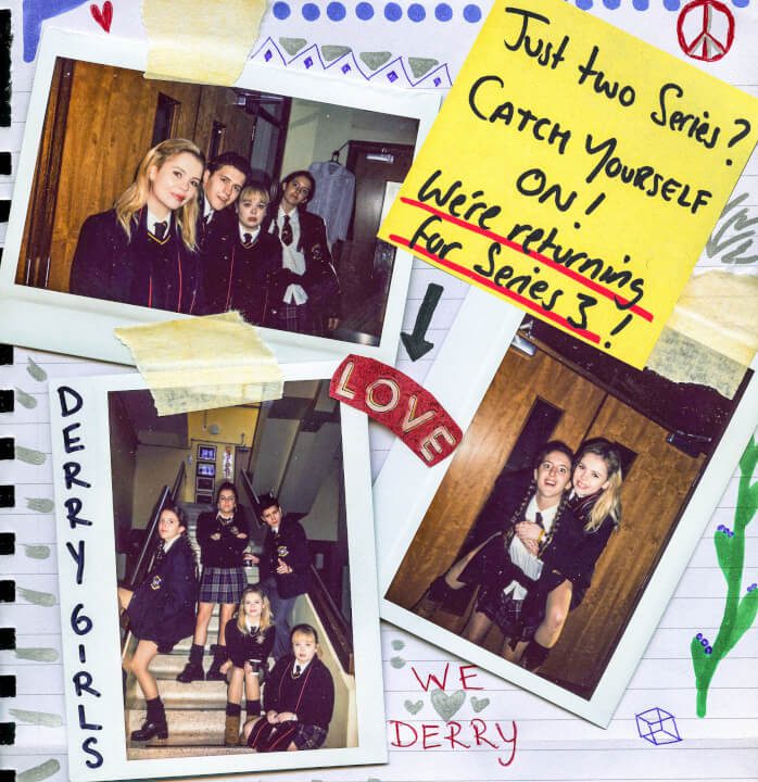 derry-girls-saison-3-annonce annonce derry girls saison 3