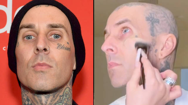 La fille de Travis Barker couvre ses tatouages du visage en utilisant la fondation virale KVD Beauty 2 La fille de Travis Barker couvre ses tatouages du visage en utilisant la fondation virale KVD Beauty - 1