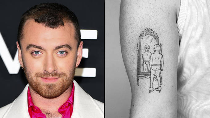 Sam Smith lance un nouveau tatouage rendant hommage à l'identité non binaire 2 Sam Smith lance un nouveau tatouage rendant hommage à l'identité non binaire - 1