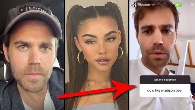 La star de Vampire Diaries, Paul Wesley, confond la Madison Beer avec un type de bière dans... 2 La star de Vampire Diaries, Paul Wesley, confond la Madison Beer avec un type de bière dans... - 1