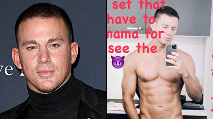 Le selfie nu frontal de Channing Tatum vous fera transpirer 2 Le selfie nu frontal de Channing Tatum vous fera transpirer - 1