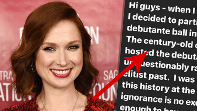 Ellie Kemper s'excuse d'avoir participé au "raciste, sexiste et élitiste" Veiled... 2 Ellie Kemper s'excuse d'avoir participé au "raciste, sexiste et élitiste" Veiled... - 1