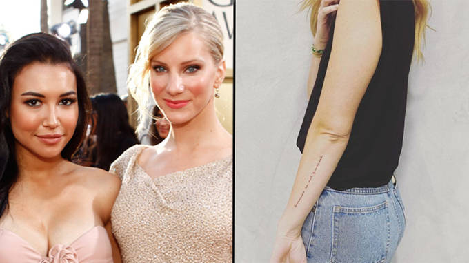 Heather Morris de Glee rend hommage à Naya Rivera avec un tatouage émouvant un an depuis... 2 Heather Morris de Glee rend hommage à Naya Rivera avec un tatouage émouvant un an depuis... - 1