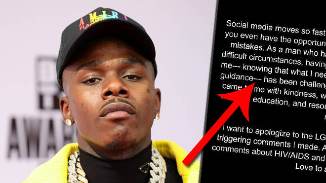 DaBaby s'excuse auprès de la communauté LGBTQ+ après avoir doublé ses propos homophobes 2 DaBaby s'excuse auprès de la communauté LGBTQ+ après avoir doublé ses propos homophobes - 1