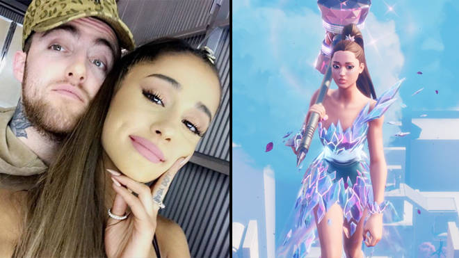Les fans d'Ariana Grande « sanglotent » sur l'hommage à Mac Miller lors de son concert sur Fortnite - 1