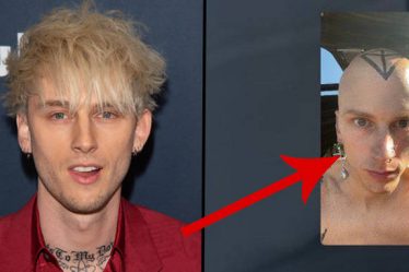 Machine Gun Kelly se rase la tête et révèle un tatouage sur la tête pour promouvoir la nouvelle musique - 14