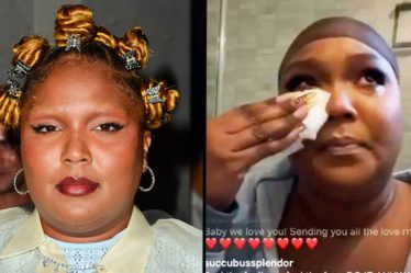 Lizzo fond en larmes après avoir trollé "fatphobe et raciste" la nouvelle chanson Rumors - 12