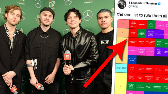 5SOS classe toutes leurs chansons du meilleur au pire 2 5SOS classe toutes leurs chansons du meilleur au pire - 1