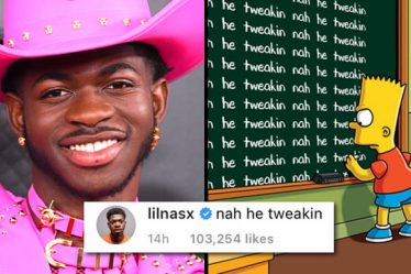 'Nah he tweakin' sens: le commentaire Instagram devient viral grâce à Lil Nas X - 5