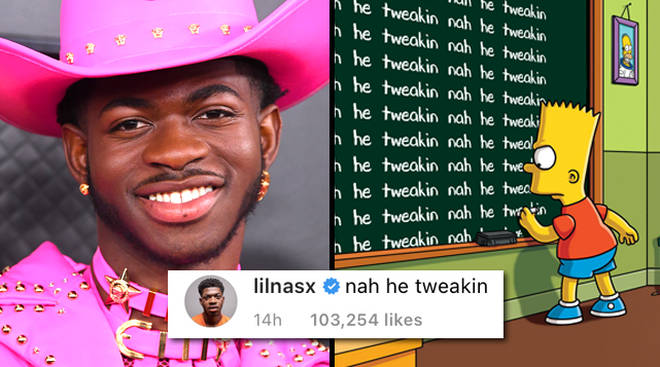 'Nah he tweakin' sens: le commentaire Instagram devient viral grâce à Lil Nas X 3 'Nah he tweaking' se transforme en meme après le commentaire viral Instagram de Lil Nas X