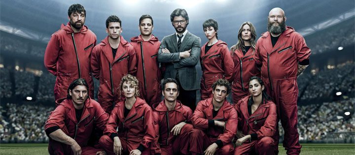 Les plus grands films et émissions sur Netflix en septembre 2021 selon le top 10 6 Money Heist Partie 6 Heist Crews