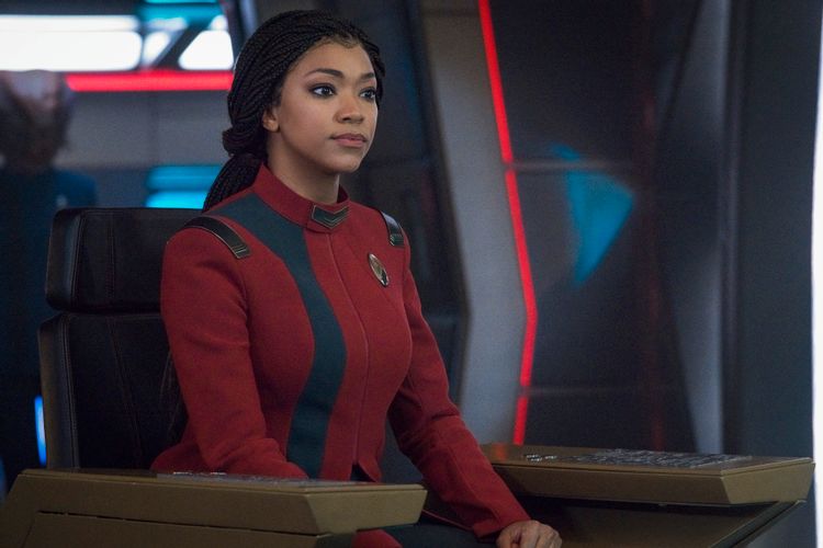 La saison 4 de "Star Trek: Discovery" ne sera pas disponible sur Netflix ; Saisons 1-3 supprimées 4 Star Trek Discovery Saison 4 Sonequa Martin Vert
