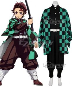 Tueur de démons cosplay Tanjiro