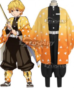 Tueur de démons cosplay Zenitsu