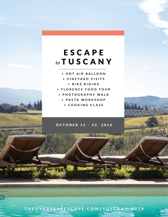 Comment j'ai planifié un voyage de lecture en Toscane • The Overseas Escape 4 Évadez-vous en Toscane avec The Overseas Escape
