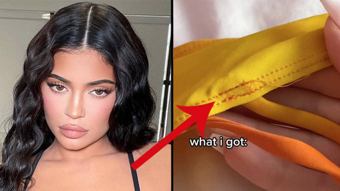 La ligne de maillots de bain de Kylie Jenner traînée pour être «de mauvaise qualité» par un certain nombre de TikTokers 2 La ligne de maillots de bain de Kylie Jenner traînée pour être «de mauvaise qualité» par un certain nombre de TikTokers - 1