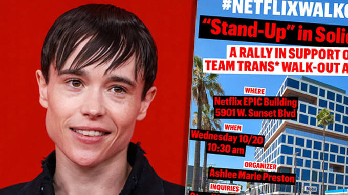 Elliot Page s'exprime en faveur de la grève des employés de Netflix contre Dave Chappelle... 2 Elliot Page s'exprime en faveur de la grève des employés de Netflix contre Dave Chappelle... - 1
