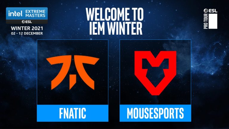Fnatic et MOUZ se qualifient pour les IEM Hiver 2 Fnatic et MOUZ se qualifient pour les IEM Hiver - 1