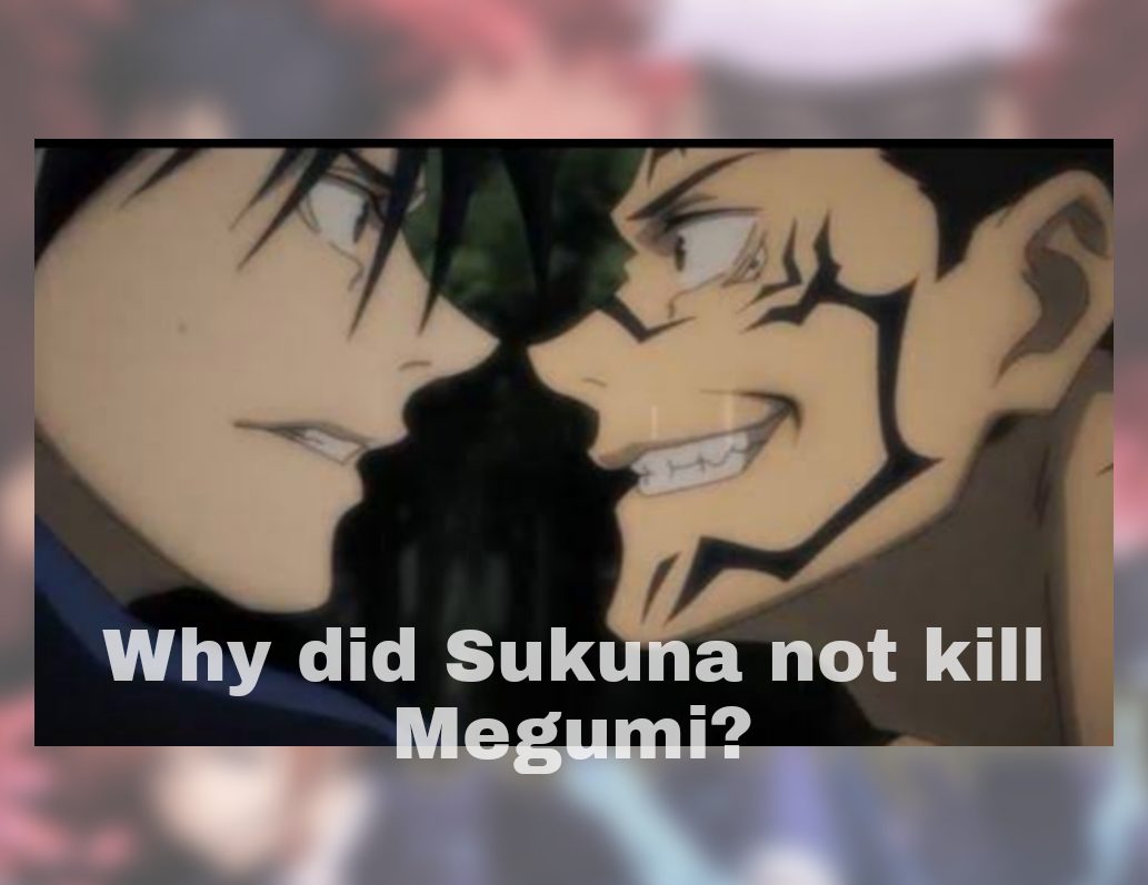 Pourquoi Sukuna n'a-t-il pas tué Megumi : théories et prédictions 2 Pourquoi Sukuna n'a-t-il pas tué Megumi : théories et prédictions - 1