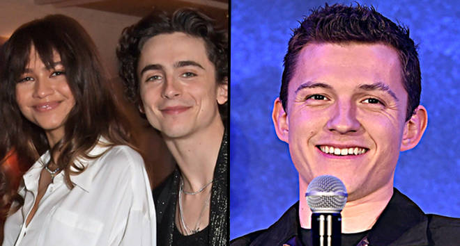 Timothée Chalamet rôtit Zendaya au sujet de son béguin pour les célébrités étant Tom Holland 3 Timothée Chalamet rôtit Zendaya au sujet de son béguin pour les célébrités étant Tom Holland