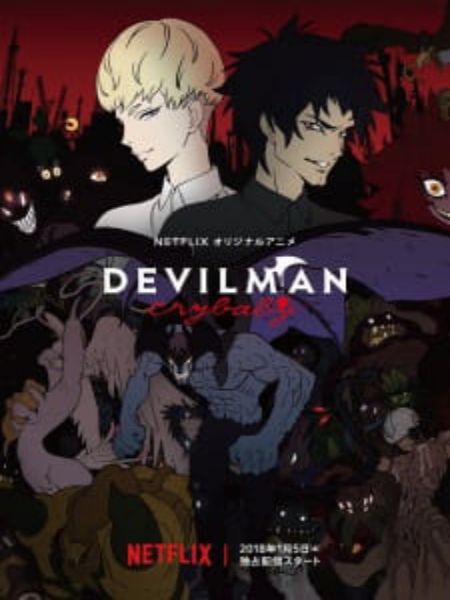 Top 5+ Gory Anime sur Netflix 2021 10 Devilman : Anime Crybaby