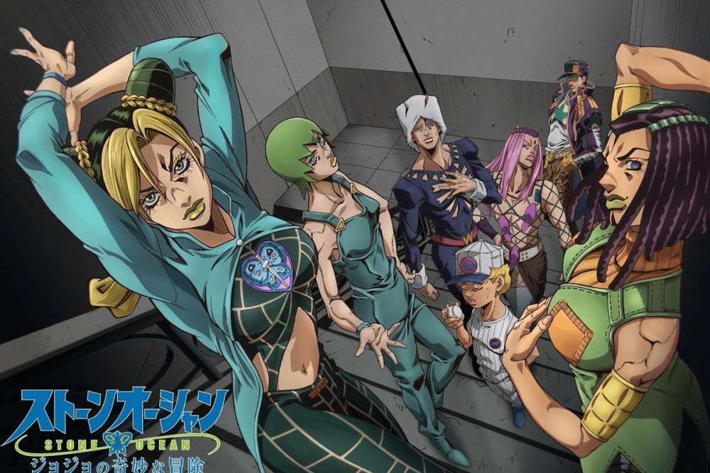 jojos-bizzare-adventure-stone-ocean-arrive-à-netflix-en-décembre-2021-anime-poster jojos bizzare aventure stone ocean arrive sur netflix en décembre 2021 affiche danime