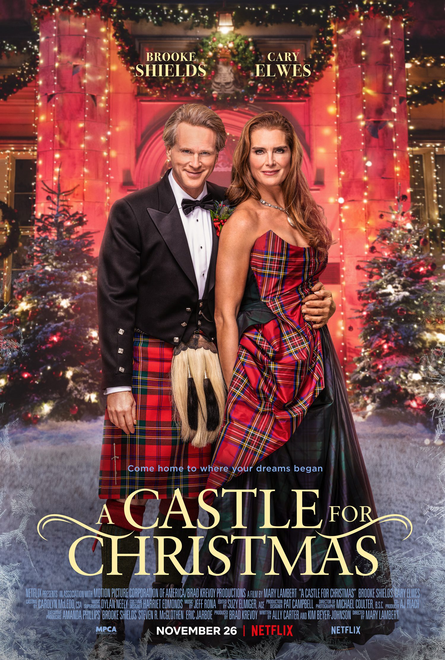 Le film de vacances Rom-Com « Un château pour Noël » arrive sur Netflix en novembre 2021 4 un château pour noël affiche netflix