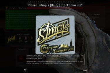 Voici tous les autocollants autographes de PGL Stockholm CS:GO Major player - 7
