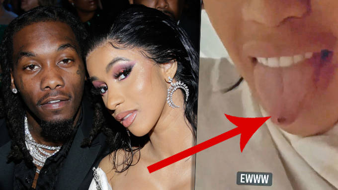 Cardi B vient de manger la croûte de son mari Offset et Internet est dégoûté 2 Cardi B vient de manger la croûte de son mari Offset et Internet est dégoûté - 1