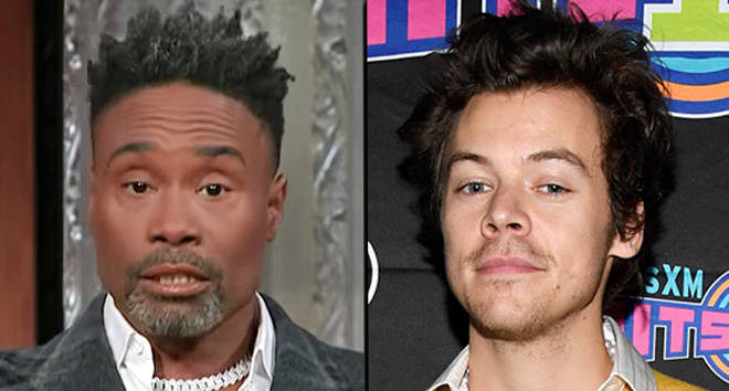 Billy Porter s'excuse auprès de Harry Styles après l'avoir critiqué pour avoir porté une robe sur... 3 Billy Porter et Harry Styles.