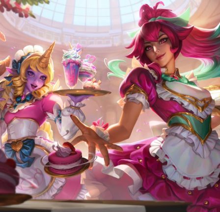 Riot révèle de nouveaux skins Cafe Cutie League pour Annie, Soraka, Vladimir, Gwen, Bard et Sivir 56 Riot révèle de nouveaux skins Cafe Cutie League pour Annie, Soraka, Vladimir, Gwen, Bard et Sivir - 55