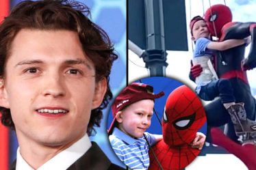 Tom Holland invite Bridger Walker qui a sauvé sa sœur d'une attaque de chien à l'ensemble Spider-Man - 10