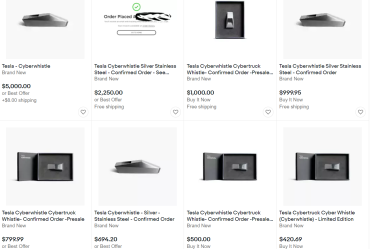Elon Musk annonce un Cyberwhistle à 50 $ et taquine le chiffon de polissage à 19 $ d'Apple - 6