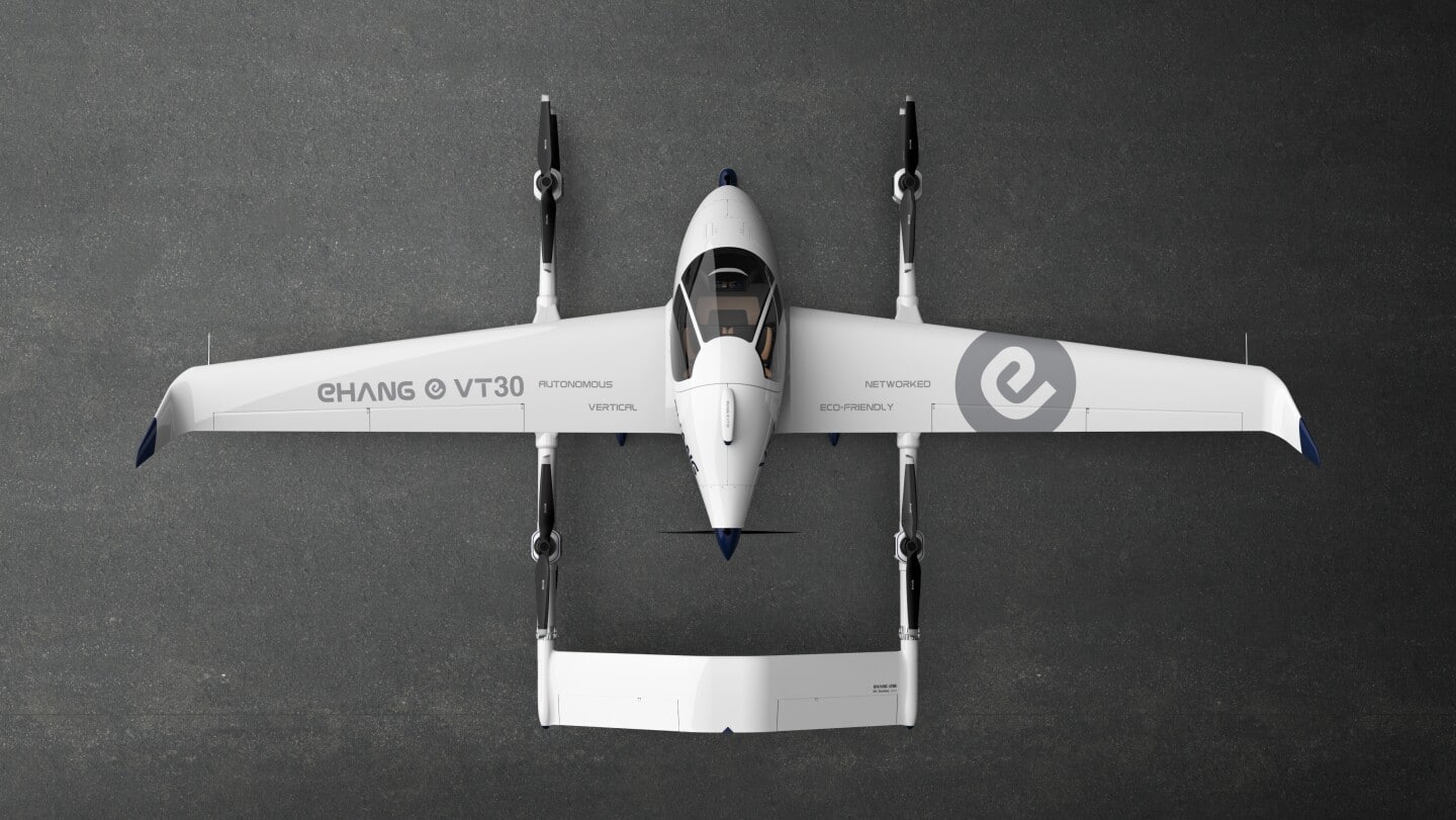 Le taxi volant sans pilote d'EHang pourrait entrer en service dans quelques mois › Geeky News 3 vt30 étendu