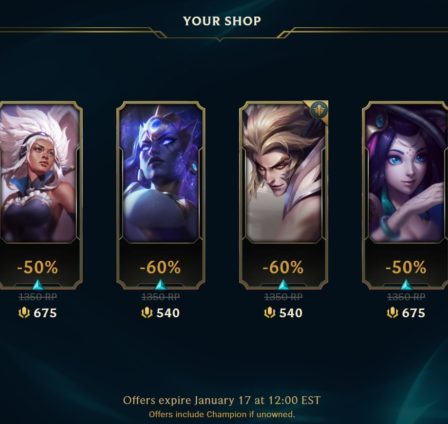 Votre boutique est désormais disponible dans League of Legends 50 Votre boutique est désormais disponible dans League of Legends - 49