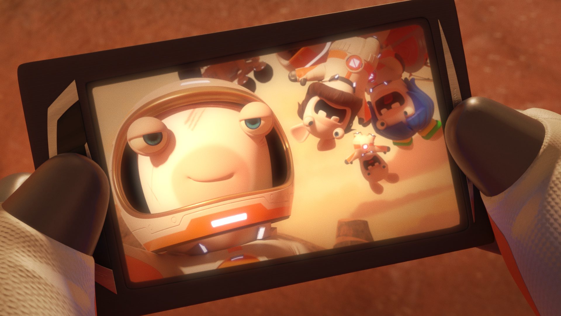 Un nouveau film "Lapins Crétins" arrive sur Netflix en février 2022 4 Lapins Crétins Invasion Race to Mars Film Netflix