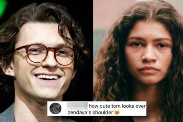 Les fans d'Euphoria vivent pour cette photo de Tom Holland regardant derrière Zendaya sur le plateau - 9