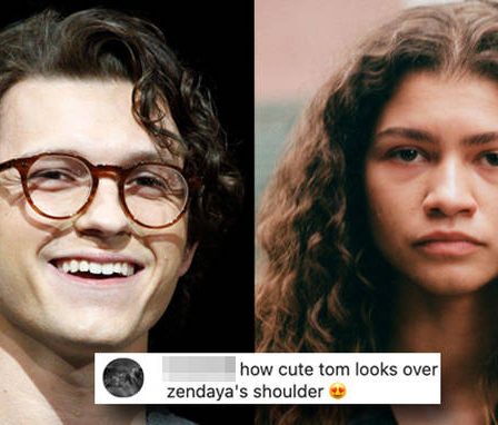 Les fans d'Euphoria vivent pour cette photo de Tom Holland regardant derrière Zendaya sur le plateau 71 Les fans d'Euphoria vivent pour cette photo de Tom Holland regardant derrière Zendaya sur le plateau - 70