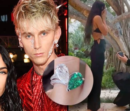 Machine Gun Kelly a mis des épines sur la bague de fiançailles de Megan Fox pour que ce soit douloureux... 2 Machine Gun Kelly a mis des épines sur la bague de fiançailles de Megan Fox pour que ce soit douloureux... - 1