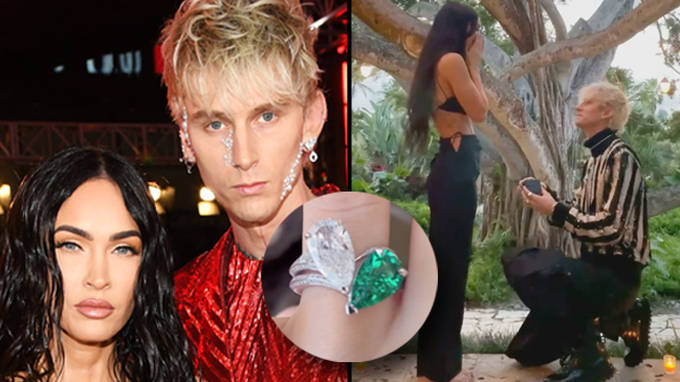 Machine Gun Kelly a mis des épines sur la bague de fiançailles de Megan Fox pour que ce soit douloureux... 2 Machine Gun Kelly a mis des épines sur la bague de fiançailles de Megan Fox pour que ce soit douloureux... - 1