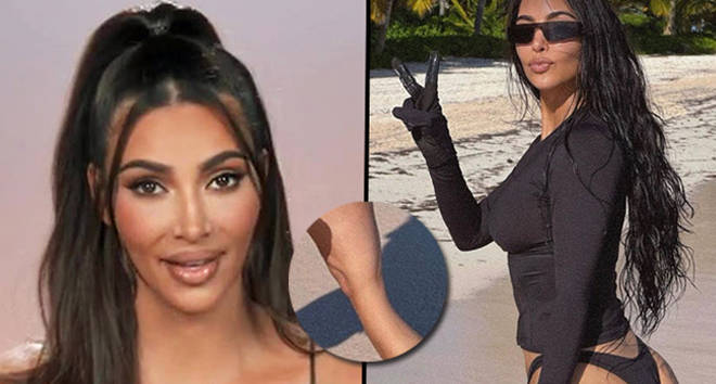 Kim Kardashian supprime une photo après avoir été torréfiée pour un énorme échec de Photoshop 3 Kim Kardashian supprime une photo après avoir été torréfiée pour un énorme échec de Photoshop.