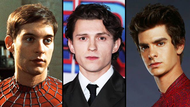 Tom Holland révèle comment il a rencontré Tobey Maguire et Andrew Garfield pour la première fois et maintenant je suis... 3 Tom Holland révèle comment il a rencontré Tobey Maguire et Andrew Garfield pour la première fois